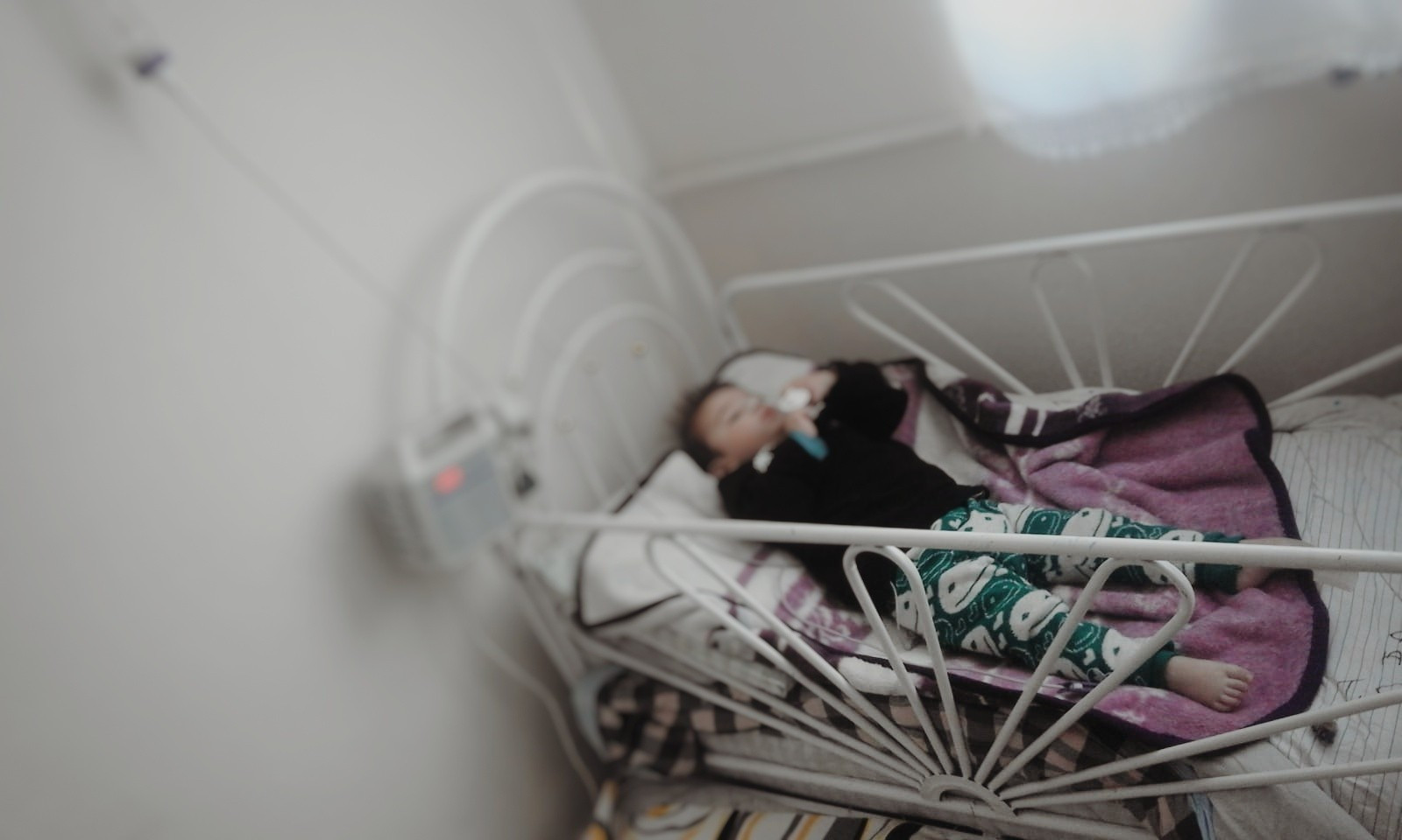 A child breathed Sarin