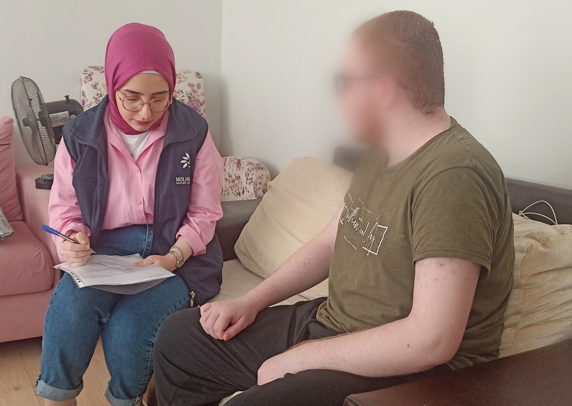 Her heart was broken after losing one of her children to the same sickness, and she was scared for the others.