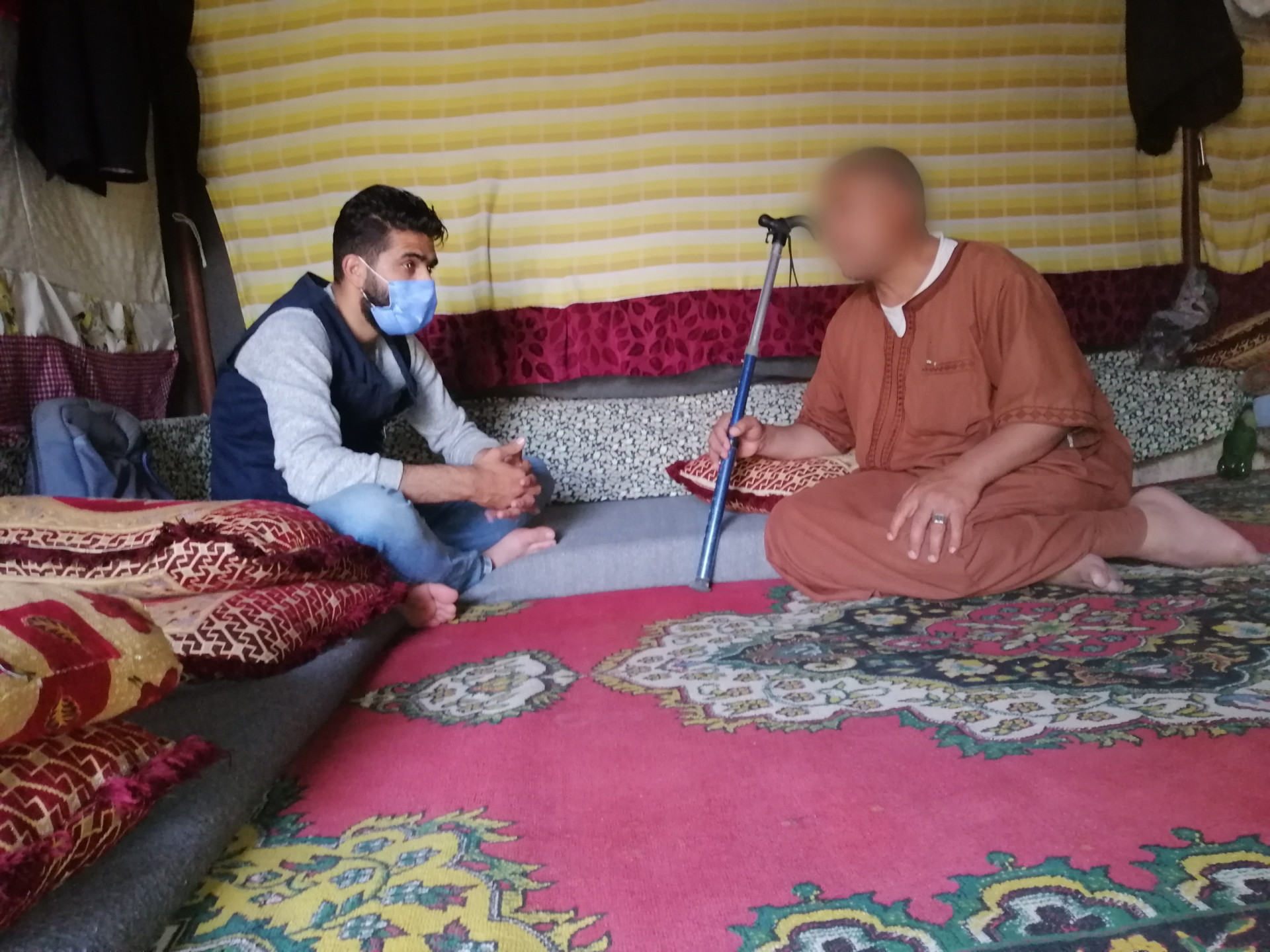Khalid needs your support to secure basic life necessities