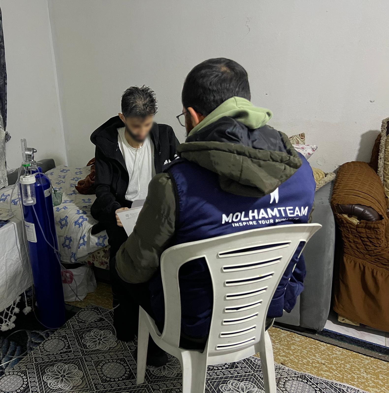 Dhafer’s family has no breadwinner