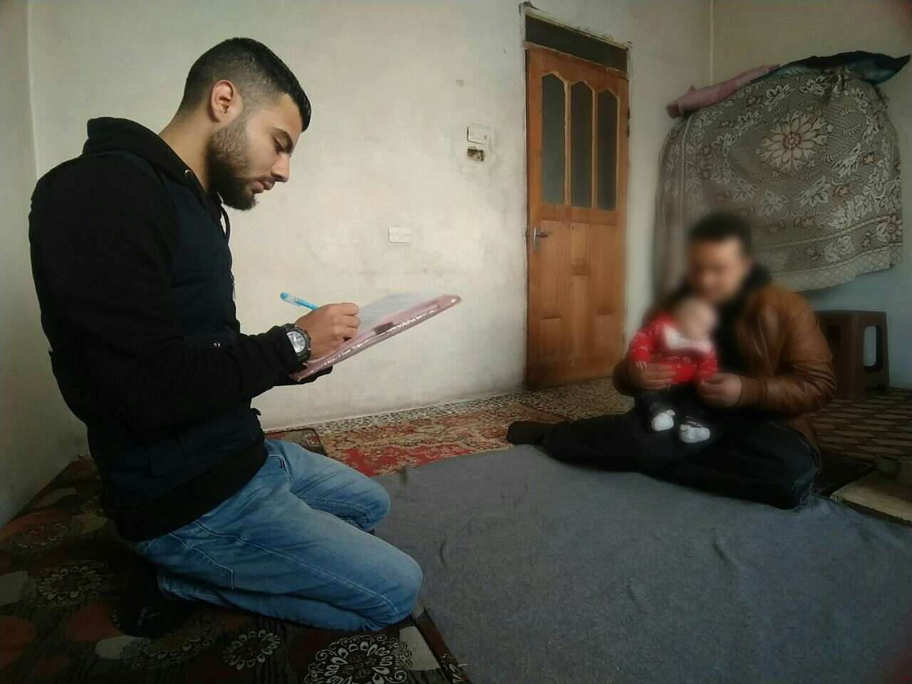Mohammad got blind and his family is with no sponsor