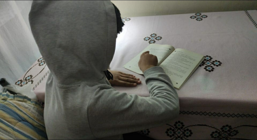Abdul Razzaq, an orphan from Aleppo