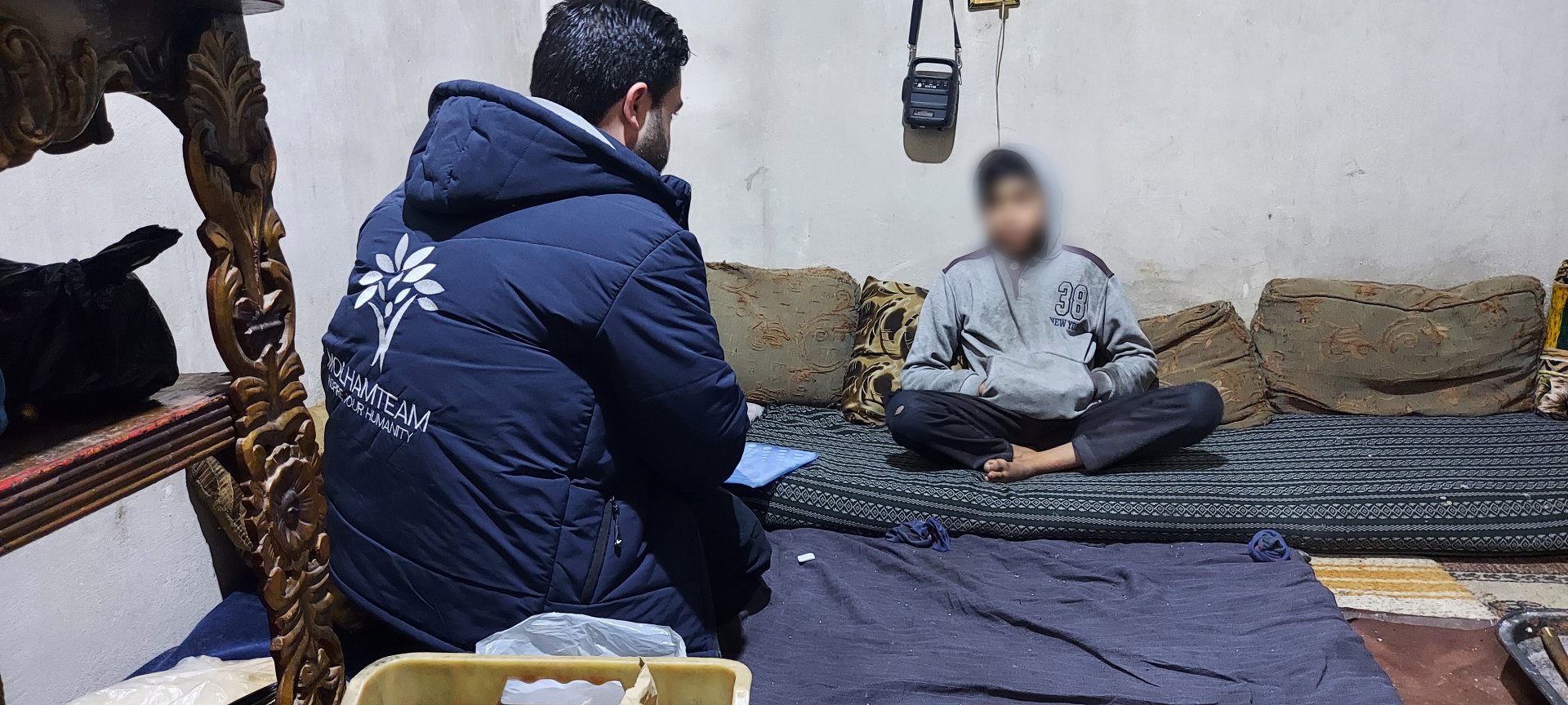Mohammad is a child who suffers from several diseases