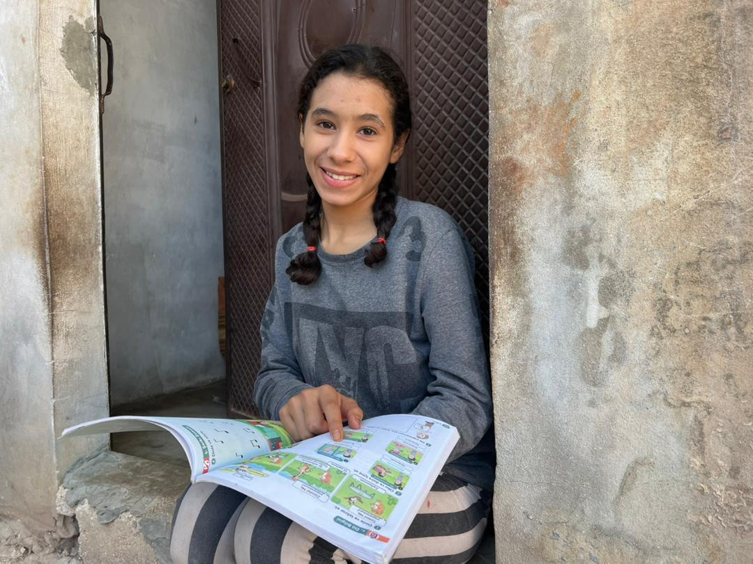 Fatima is an orphan girl from the city of Idlib