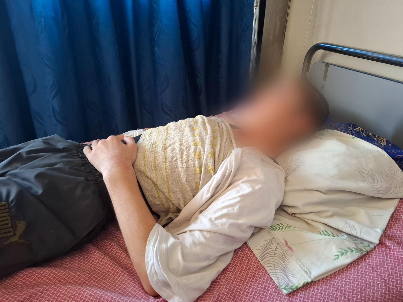Due to brain cancer, Naser suffers from the post-operative complications!