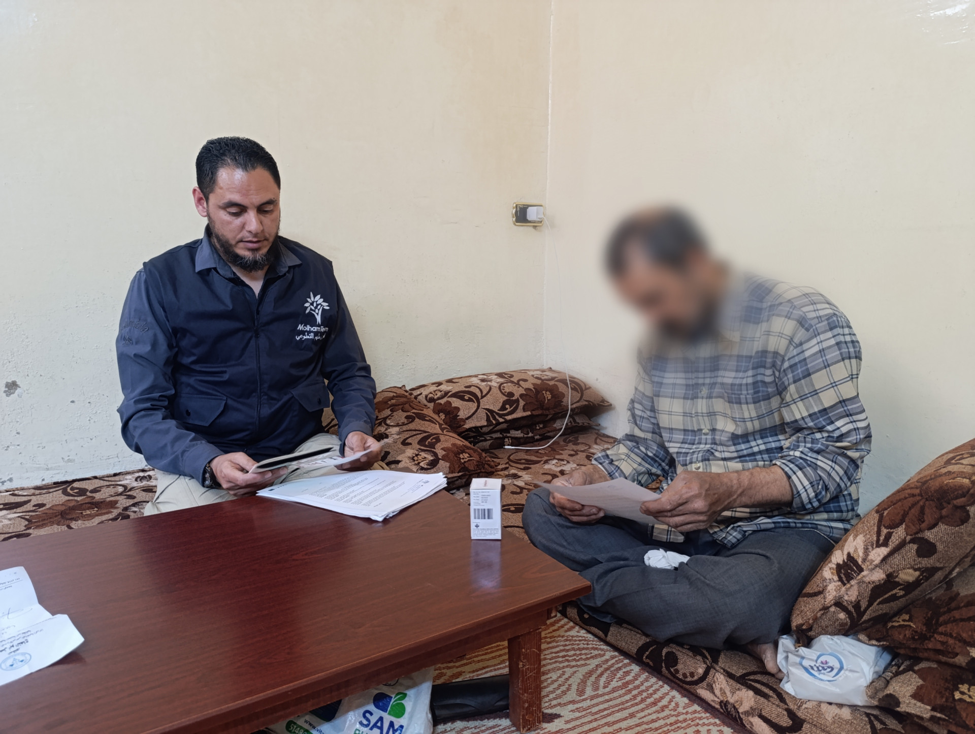 ابيضاض الدم أنهك العم سليمان وأثقل حياته
