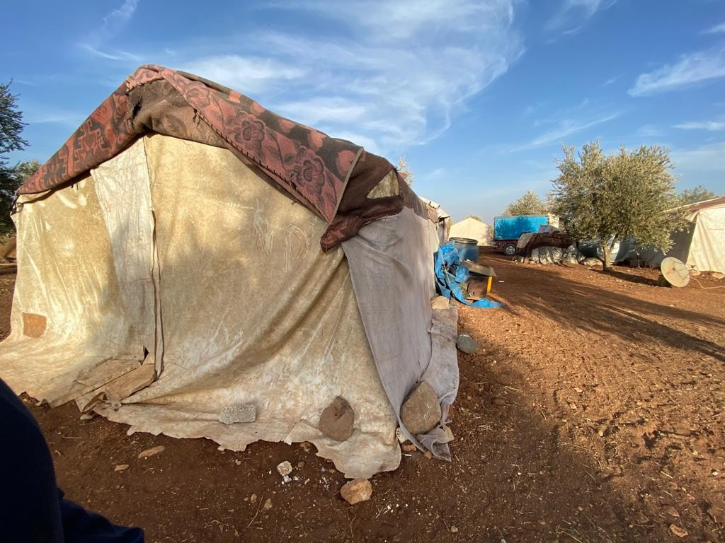 A displaced family seeks your support