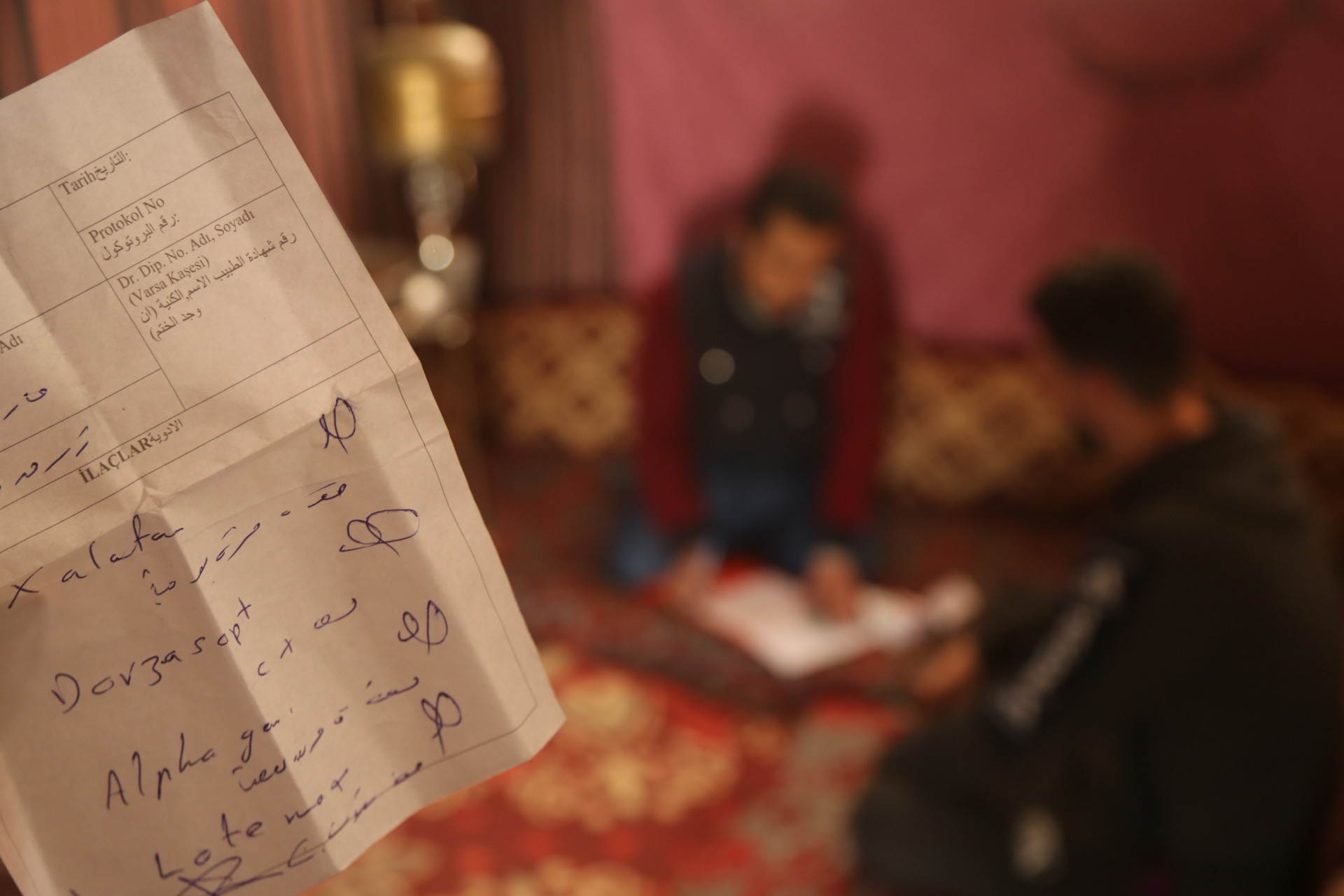 Attack with Chemical Weapon turned his life into misery.