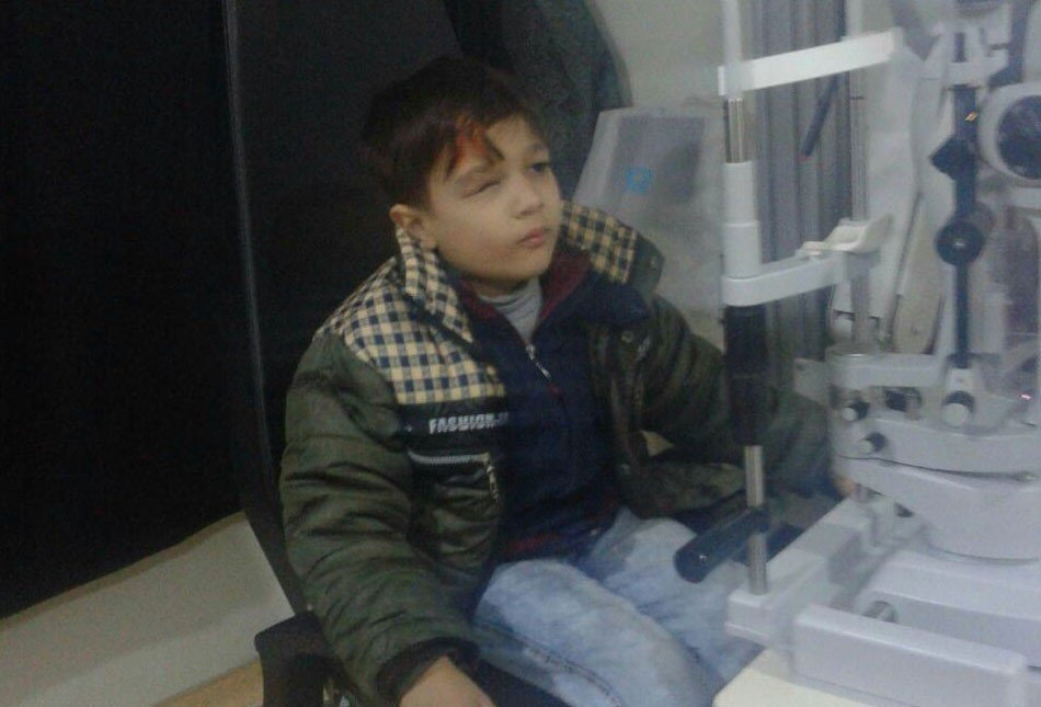 A child needs to undergo Eye Surgery
