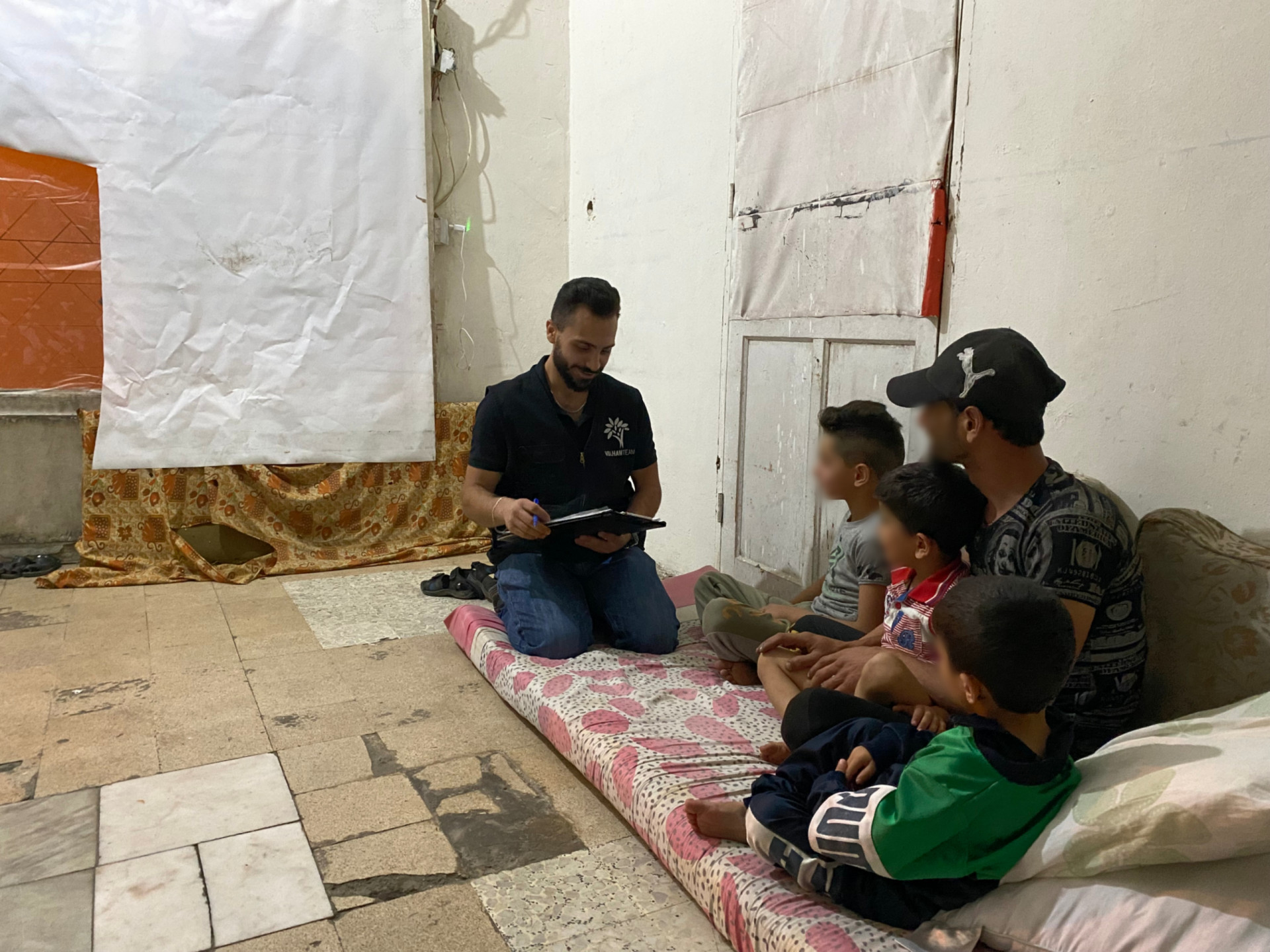 Yosuf and his family live in a small market
