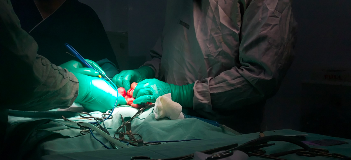 A baby needs urgent surgery