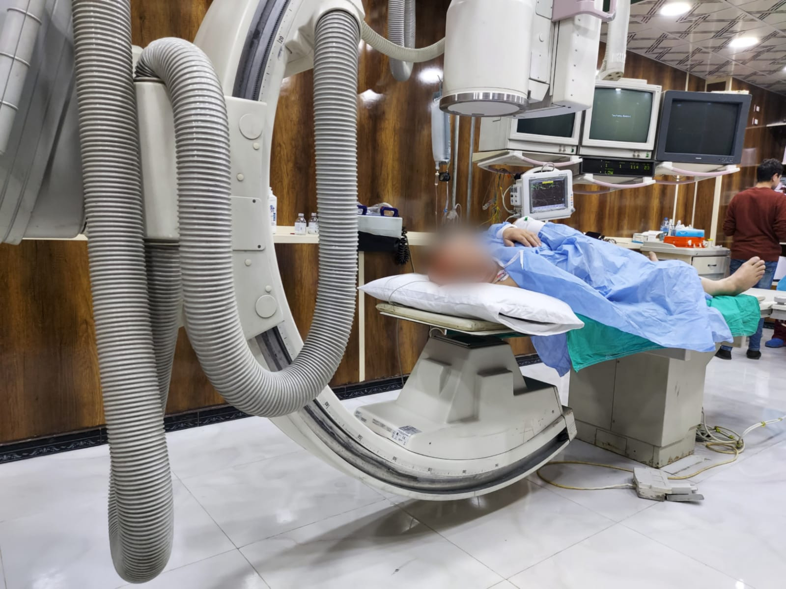 العم توفيق بحاجة إجراء قثطرة قلبية عاجلة