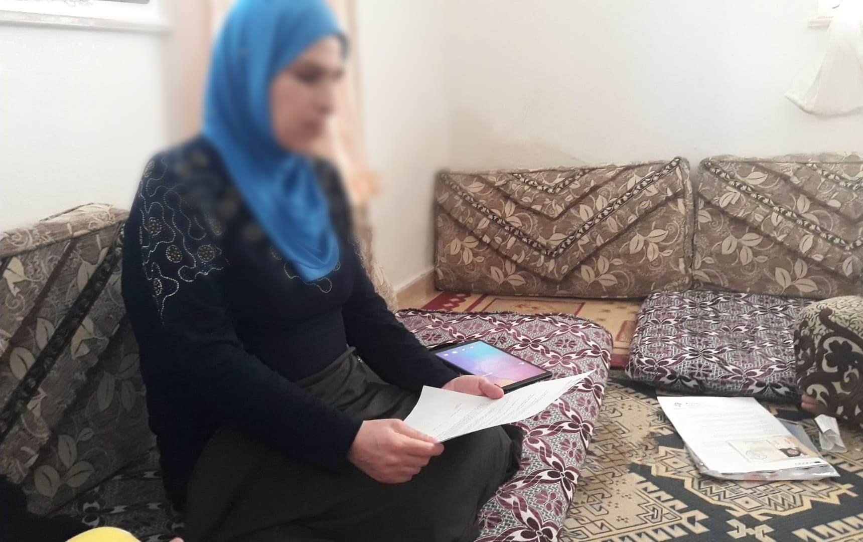 Hanifa is ailing, and her family has no provider