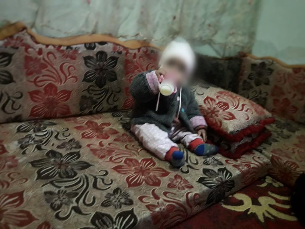 طفلة مريضة بحاجة مساعدتكم