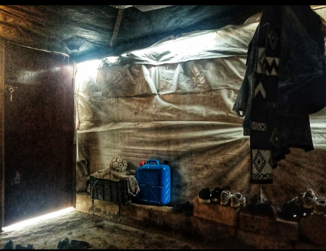 A displaced family needs support