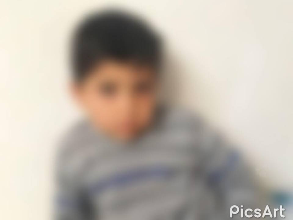 Child requiring bladder catheters