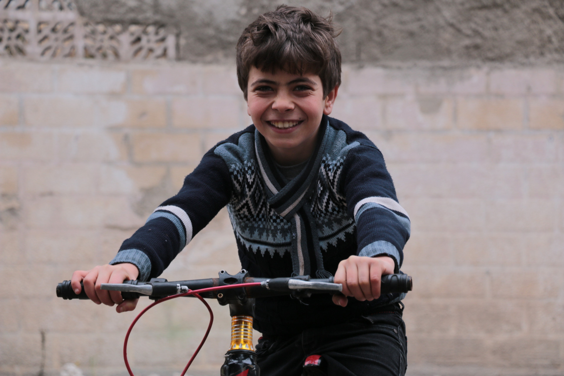 Sadeq, an orphan from Idlib