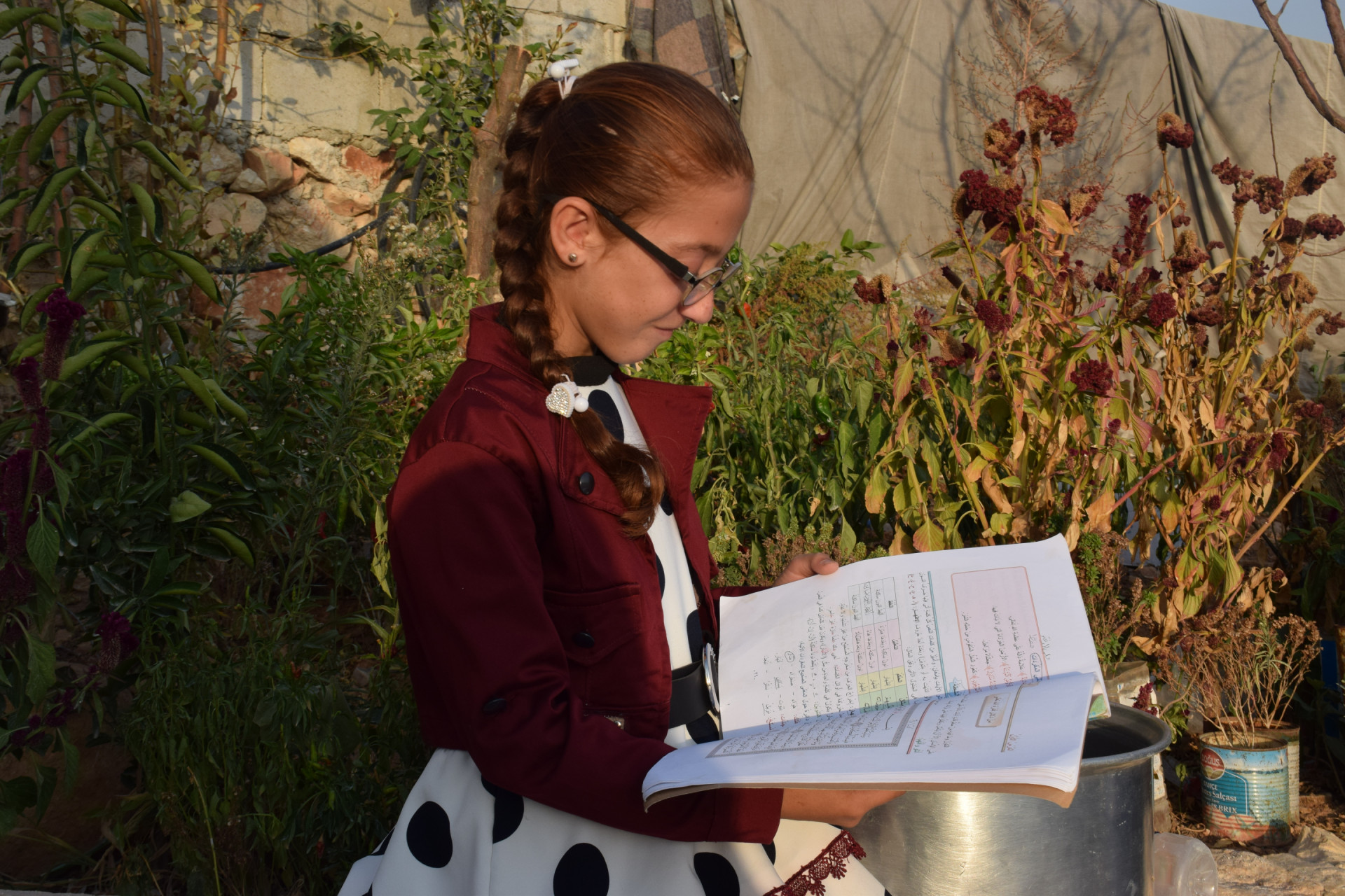 ريماس طفلة يتيمة من مدينة حلب - دارة عزة