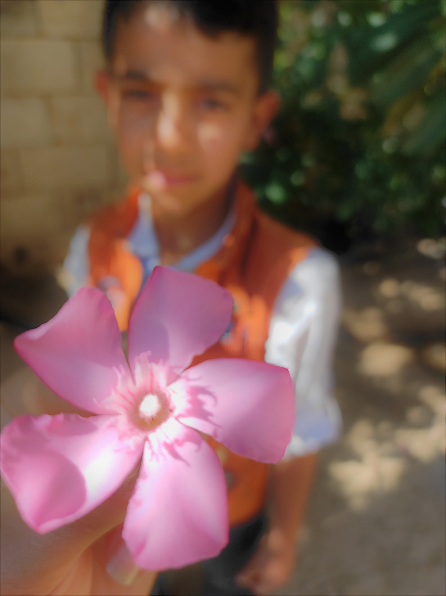 Ahmad is an orphan boy from Idlib