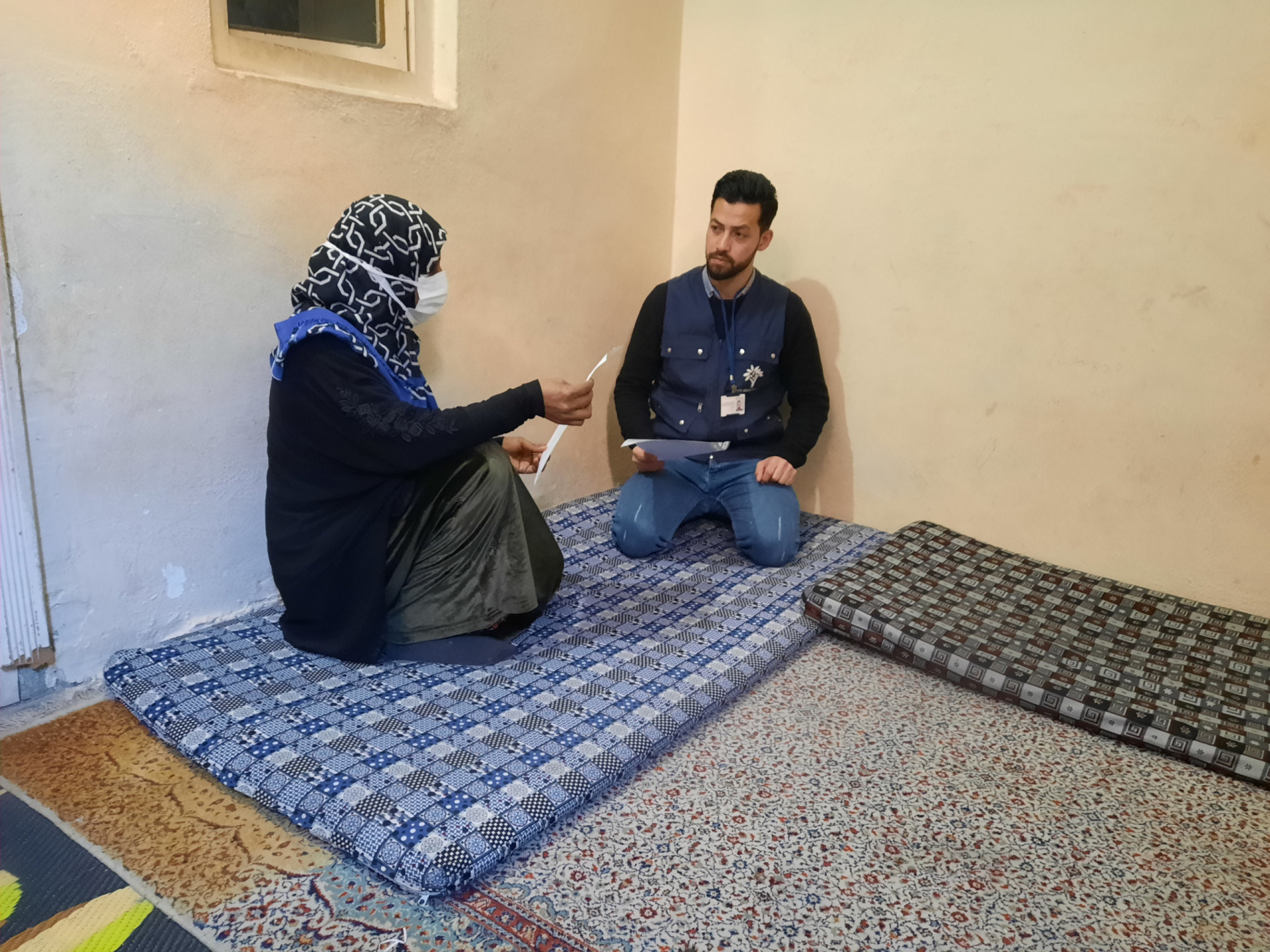 Amira, the breadwinner of six young children, suffers from acute migraine and needs painkillers all the time