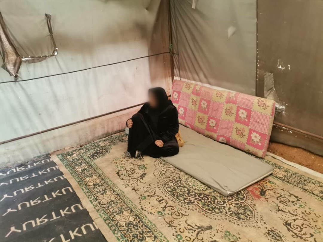 Joriya is an elderly and needs help