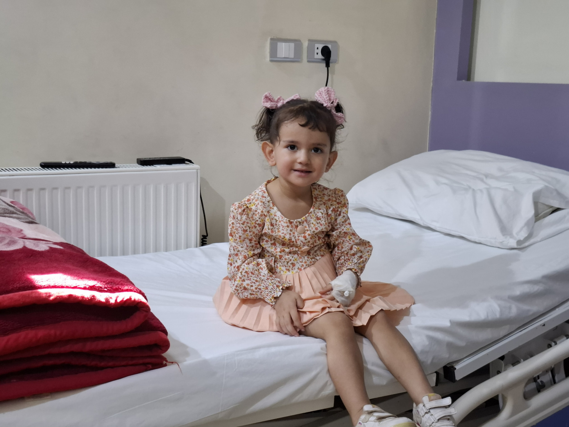 Tuberculosis threatens Sedra’s childhood.