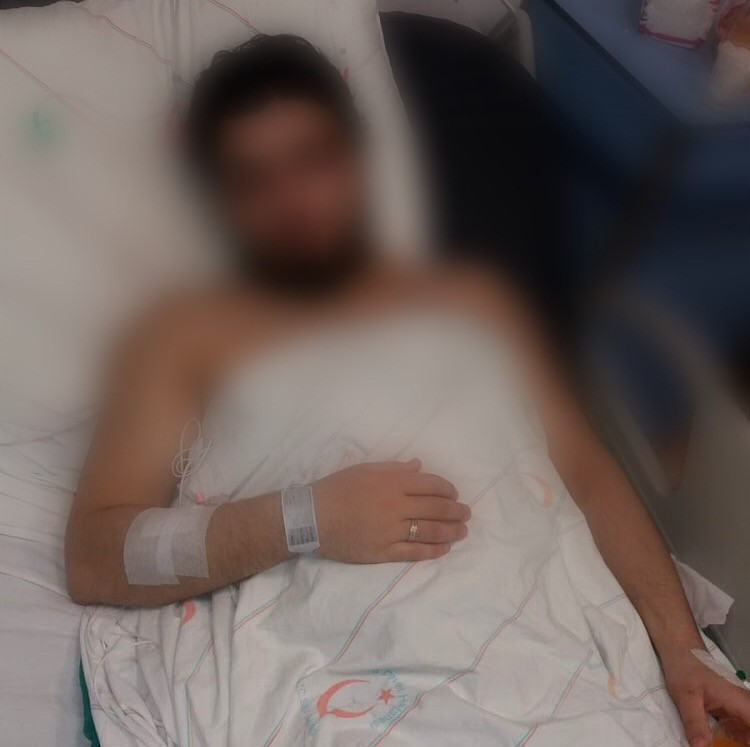 A young man suffers from kidney stones