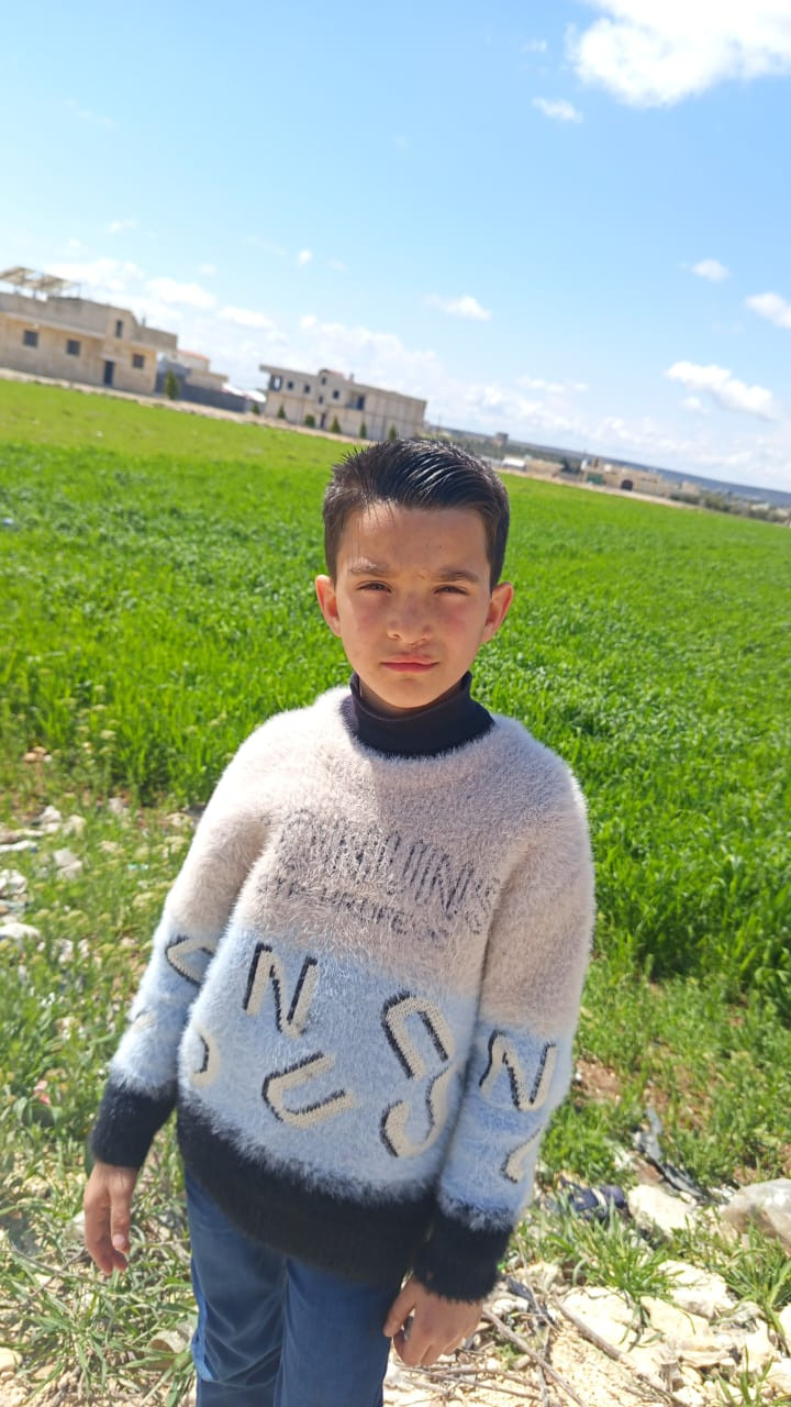 Mohammad is an orphan from Aleppo