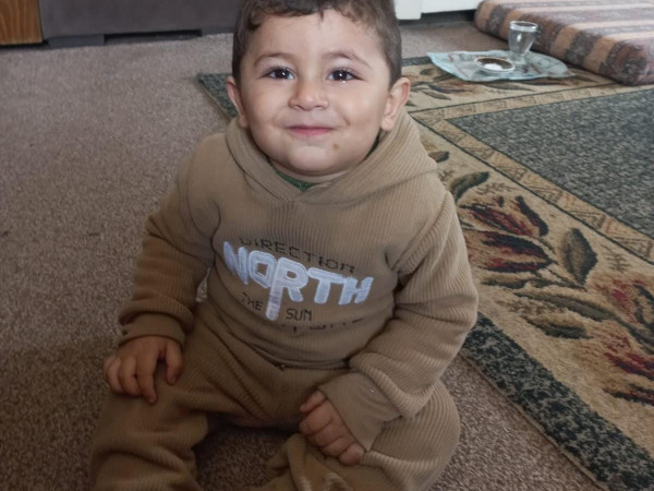 Nael is an orphaned child from Gaza.