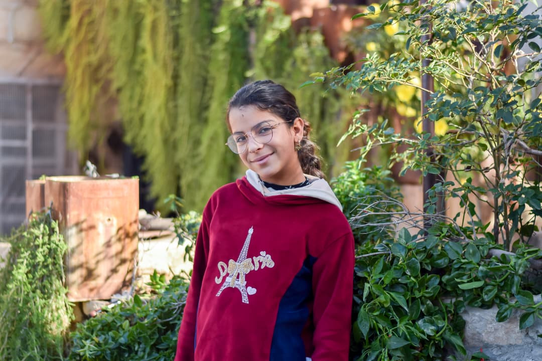 Avin, a girl from Aleppo