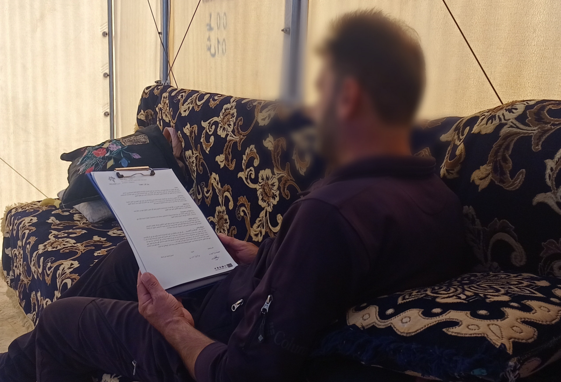 Mustafa is ill and needs your help for his children - Molham ...