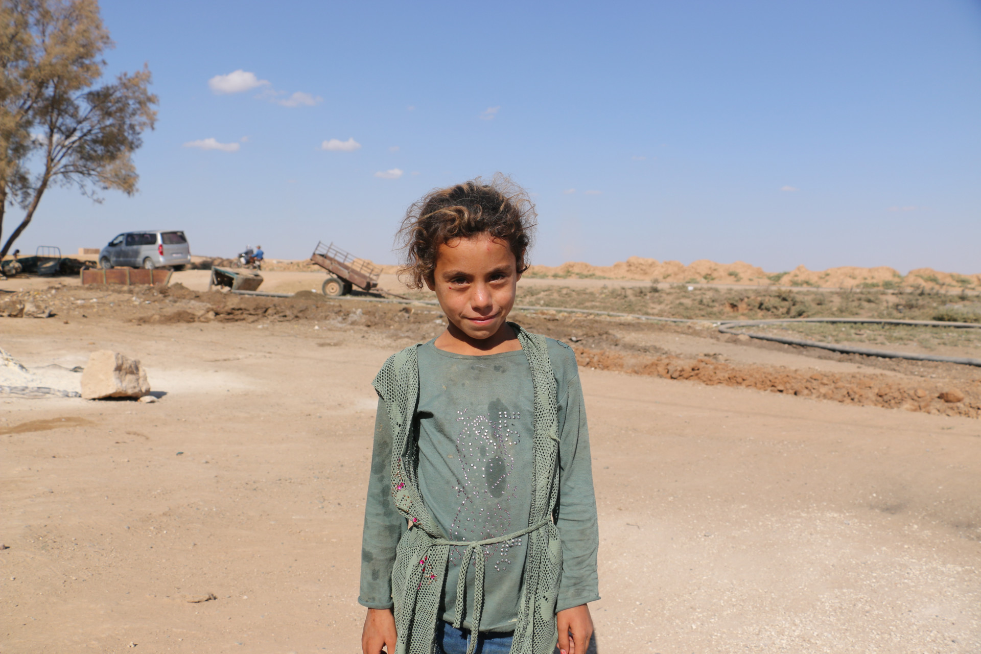 Nawal, an orphan from Raqqa