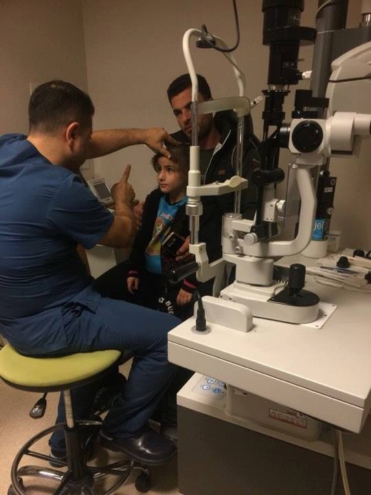 A Little Girl in Need of Medical Tests