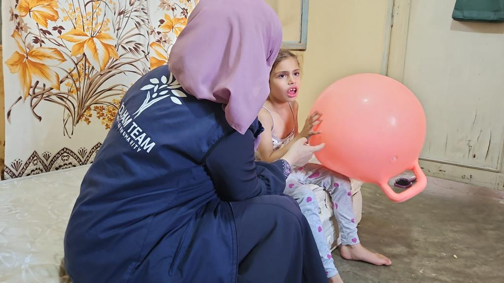 Salwa is an autistic child who needs your support