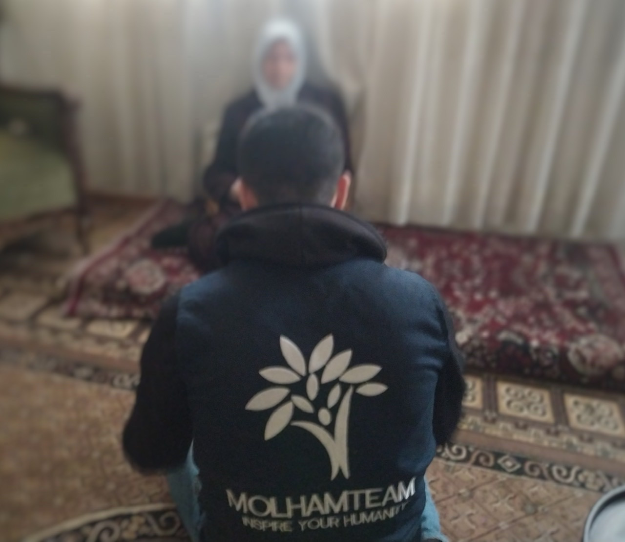 Siham is a widow lives in dire conditions