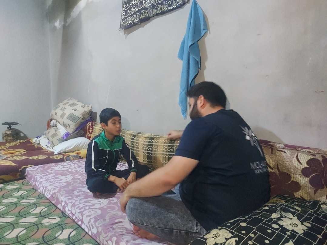 Abd Al-Rahmad is a child who needs surgery!