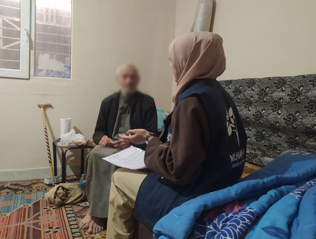 العم وليد يعيش في منزل بمفرده ويعاني من فشل كلوي بحاجة لمساعدتكم