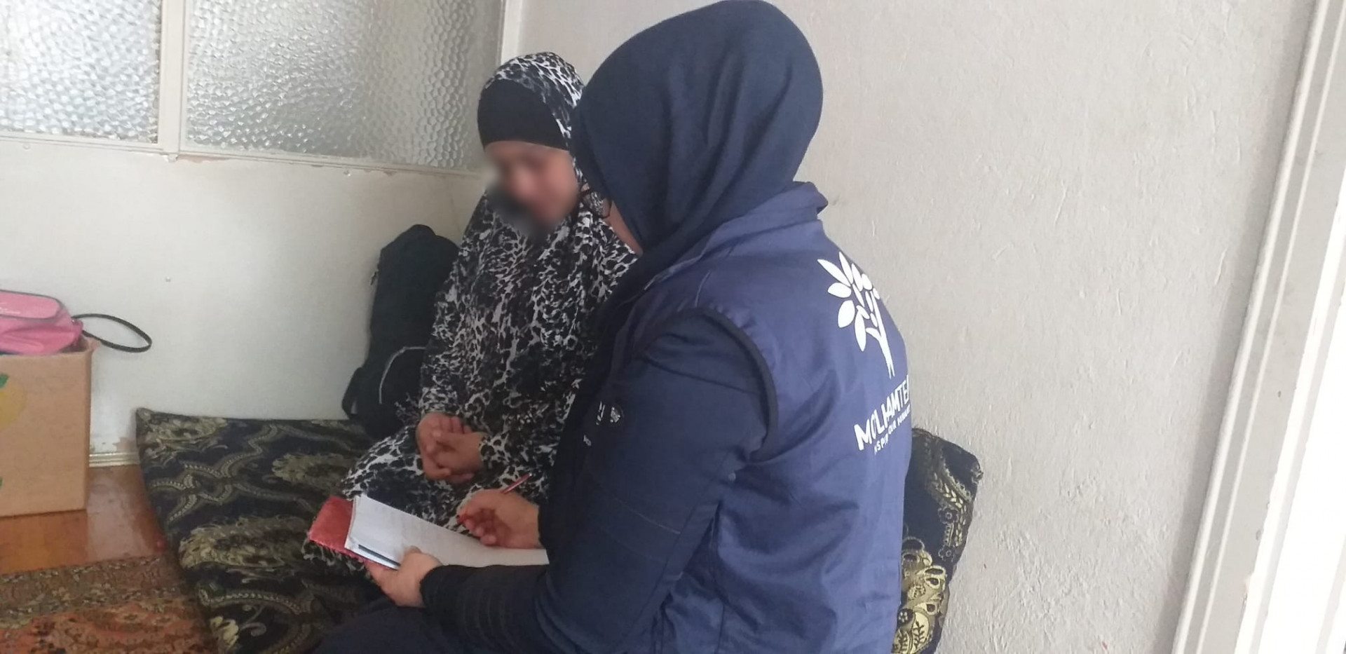A cardiac patient has to work to feed her children