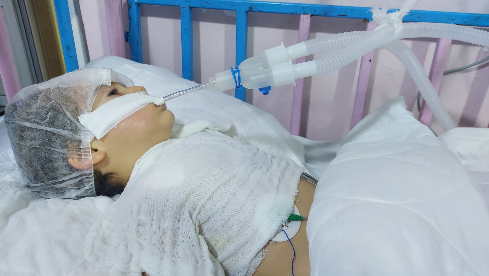 Little Taj is battling illnesses far beyond her strength