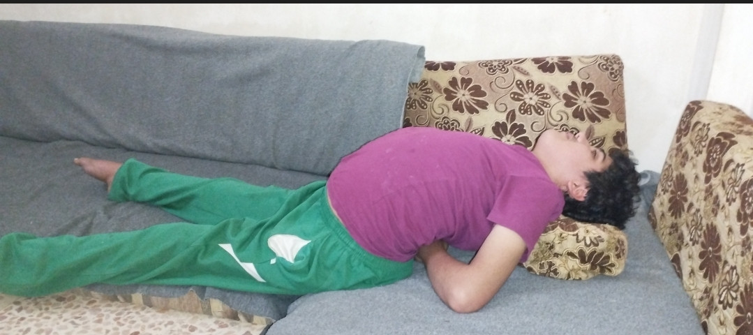 Muwaffak suffers from cerebral atrophy and needs our help.