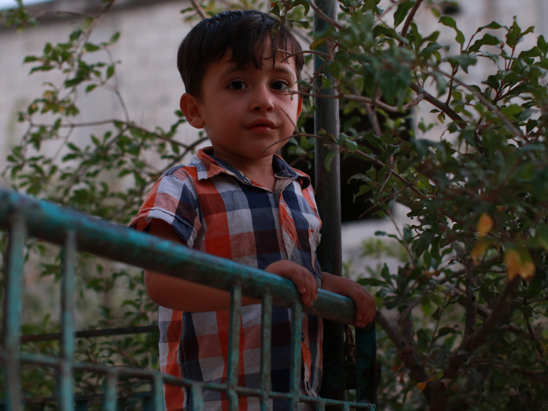 Samir, an orphan from Faylun
