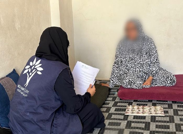 A widowed mother struggling to care for a family of ten.