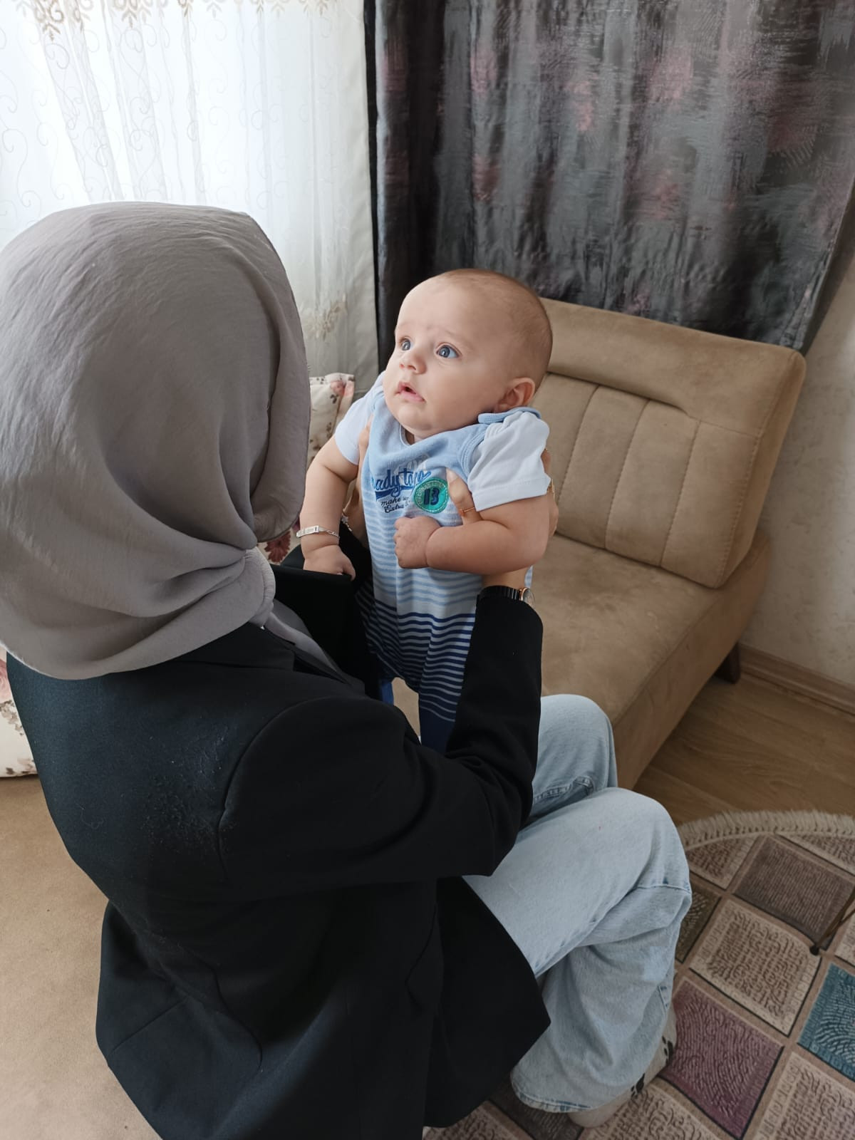 Harsh circumstances are being incurred by Raya and her child in exile.
