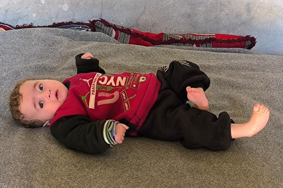 أمٌ انهكها النزوح