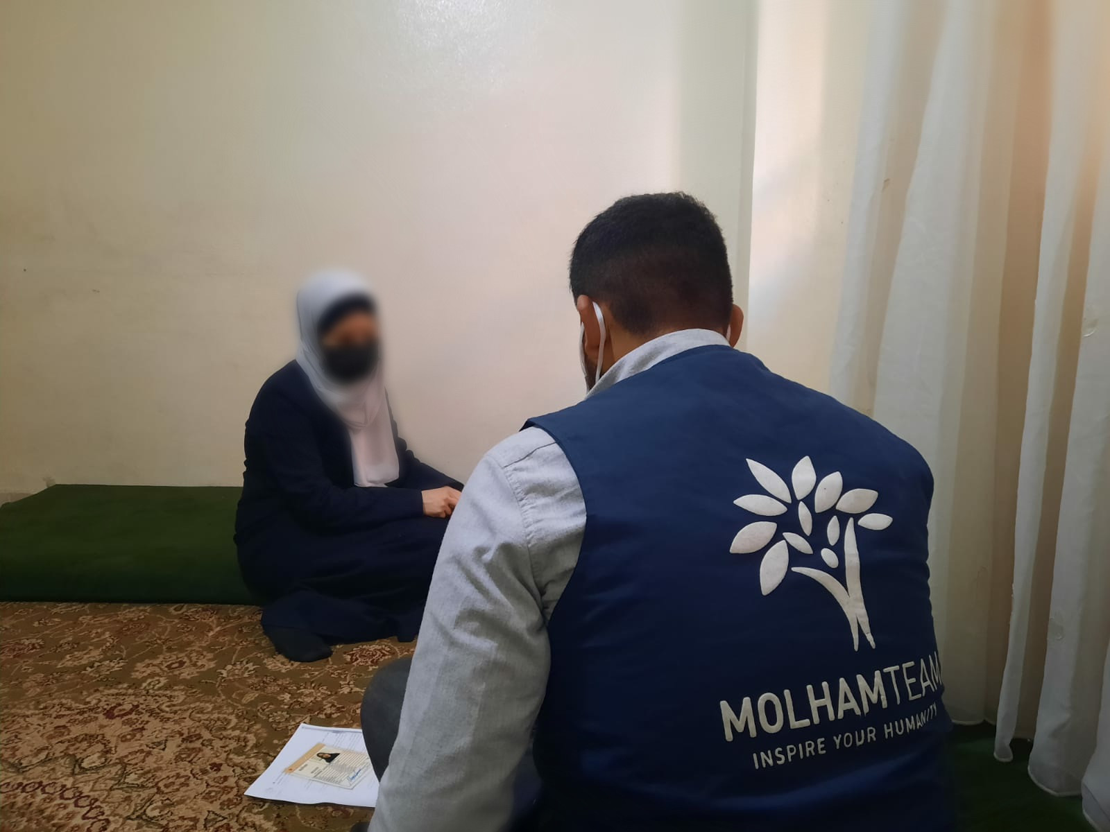 A widowed mother of five in need of help