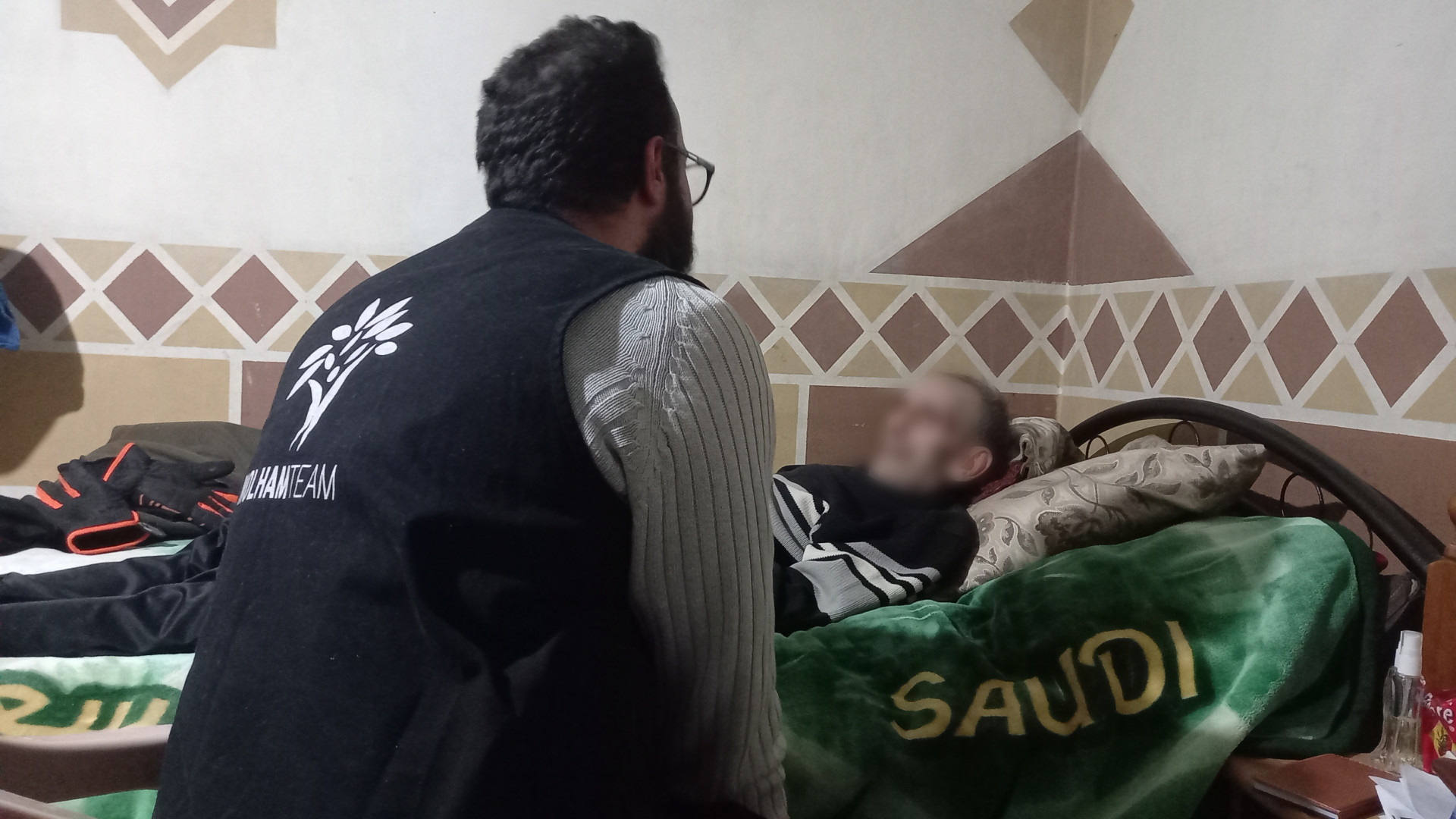 Haitham is diseased and needs your help.