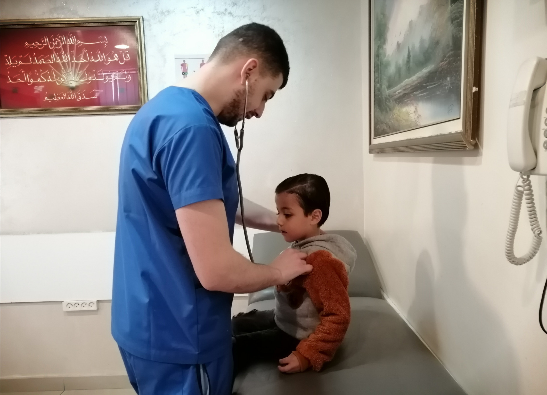 A child in need of surgery