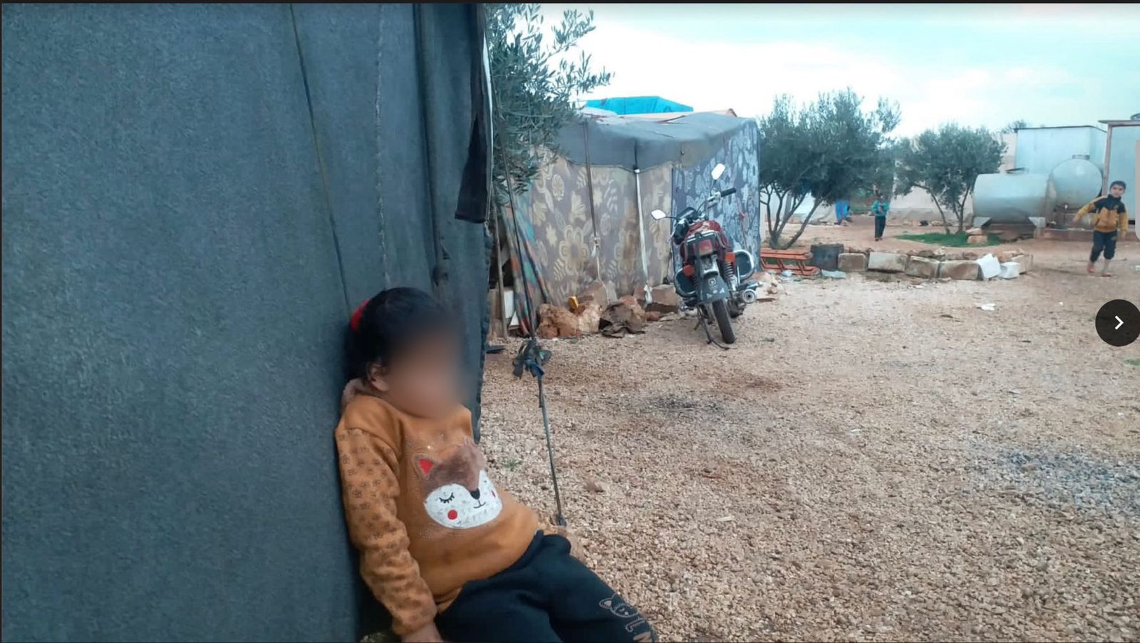 Israa is an orphan child who needs your support