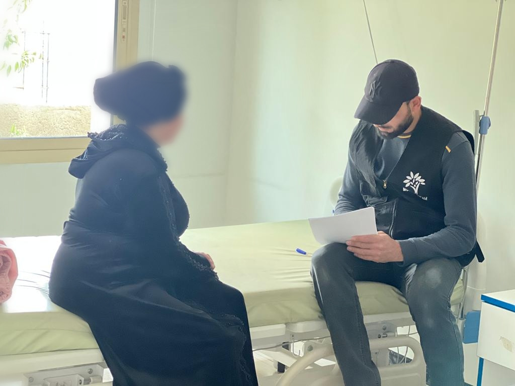 A woman in need of several surgeries