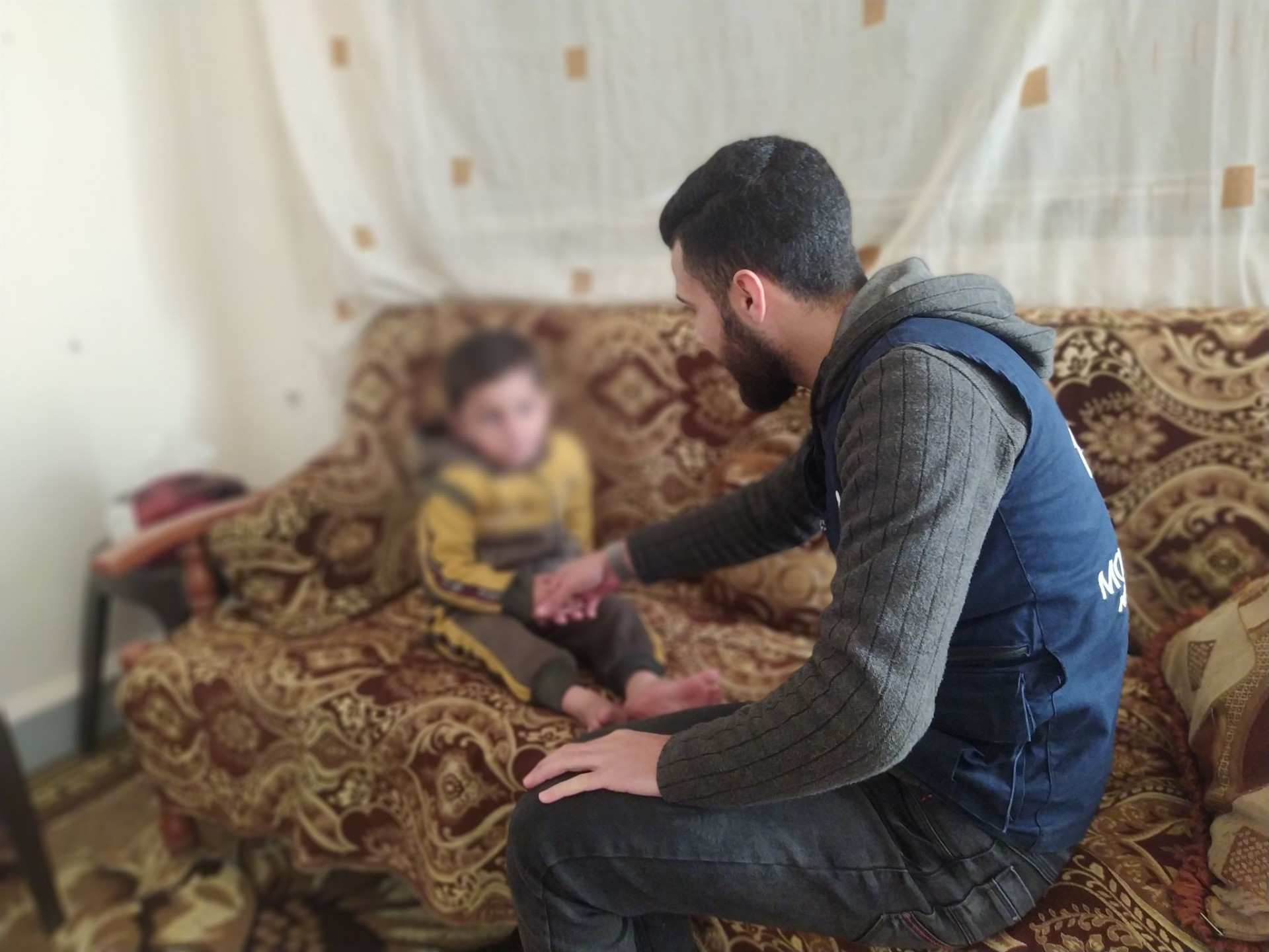 Mustafa is an orphan was born with a cardiac deformation, he need medication